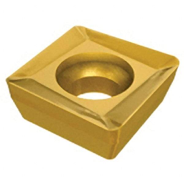 Iscar - SPMT100408 M Grade IC330 Carbide Milling Insert - TiCN/TiN Finish, 4.23mm Thick, 1/32" Corner Radius - Apex Tool & Supply