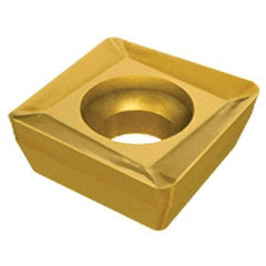Iscar - SPMT100408 M Grade IC330 Carbide Milling Insert - TiCN/TiN Finish, 4.23mm Thick, 1/32" Corner Radius - Apex Tool & Supply