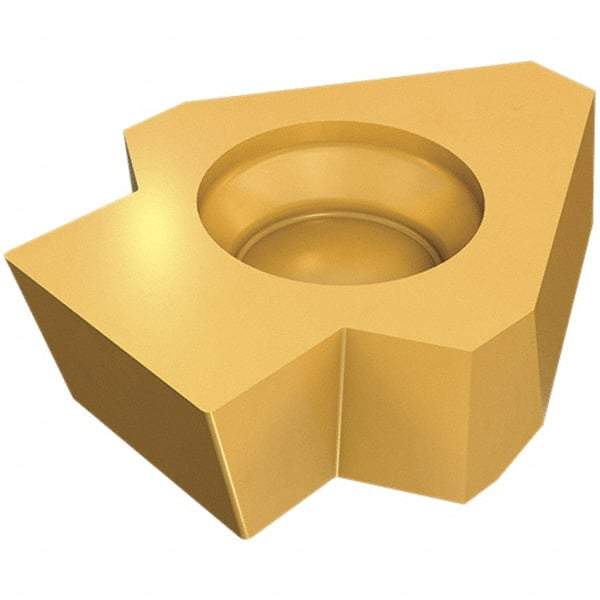 Iscar - 13-7.98-0.2XNUWB 13 Grade IC908, 7.98mm Cutting Width Carbide Grooving Insert - 4.1mm Max Depth of Cut, 0.2mm Corner Radius, TiAlN Finish - Apex Tool & Supply