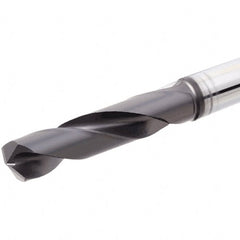 Iscar - 11.1mm 140° Solid Carbide Jobber Drill - Apex Tool & Supply
