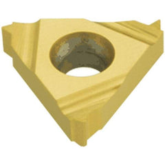 Iscar - 27UERL External Left & Right Hand Trapez Laydown Threading Insert - Grade IC908, TiAlN Coated Carbide, 15.88mm Inscribed Circle - Apex Tool & Supply
