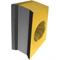 Iscar - SEMT1404 ATR Grade IC810 Carbide Milling Insert - AlTiN/TiN Finish, 4.95mm Thick, 0.5mm Corner Radius - Apex Tool & Supply