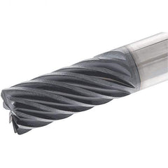 Iscar - MM EFF Grade IC903 Carbide End Milling Tip Insert - TiAlN Finish, 6 Flutes, 25.4mm Cutting Diam, 1.2mm Depth of Cut, 25mm Extension, 0.122" Cnr Rad - Apex Tool & Supply