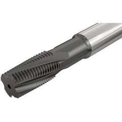 Iscar - M24x2.00 ISO, 20mm Cutting Diam, 6 Flute, Solid Carbide Helical Flute Thread Mill - Internal Thread, 56mm LOC, 105mm OAL, 20mm Shank Diam - Apex Tool & Supply