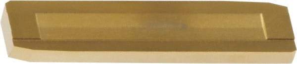 Iscar - RMSEI 02, Grade IC507 Carbide Porting Insert - TiCN/TiN Finish - Apex Tool & Supply