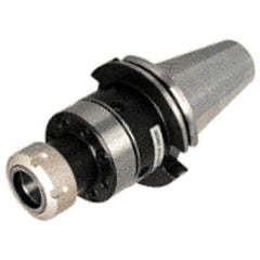 Iscar - 124.5mm Projection, DIN69871-50 Taper Shank, ER32 Collet Chuck - 50mm Shank Diam - Exact Industrial Supply
