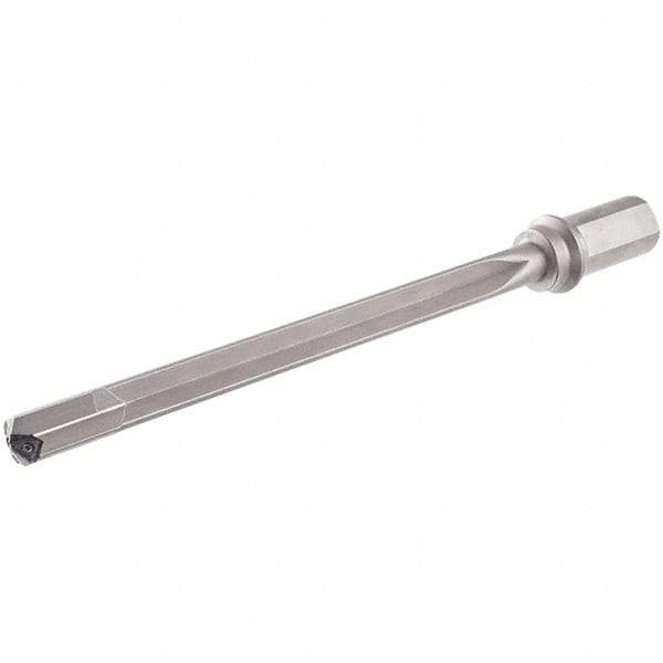 Iscar - 255mm Max Drill Depth, 15xD, 16mm Diam, Indexable Insert Drill - 1 Insert, 25mm Shank Diam, Straight Shank - Apex Tool & Supply