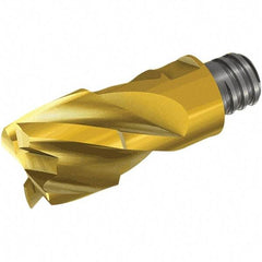 Iscar - MM ET CF Grade IC908 Carbide End Milling Tip Insert - TiAlN Finish, 8 Flutes, 11mm Cutting Diam, 3.5mm Depth of Cut, 16.5mm Extension, 0.039" Cnr Rad - Apex Tool & Supply