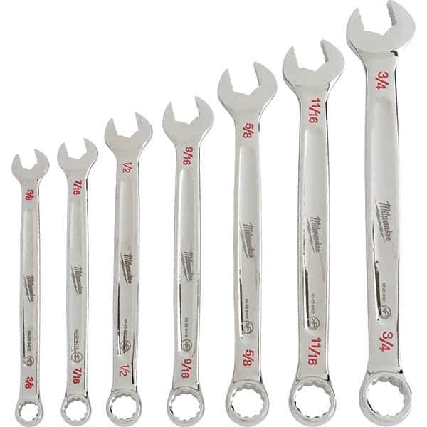 Milwaukee Tool - Wrench Sets Tool Type: Combination Wrench System of Measurement: Inch - Apex Tool & Supply
