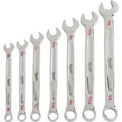 Milwaukee Tool - Wrench Sets Tool Type: Combination Wrench System of Measurement: Inch - Apex Tool & Supply