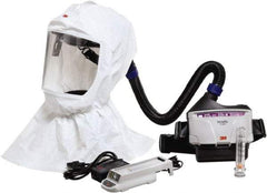 3M - Adjustable PAPR System - Headcover Headgear, Window, Use for Powder Handling - Apex Tool & Supply