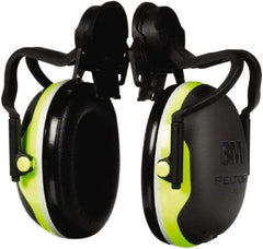 3M - Hard Hat Cap Mounted Black Earmuffs - 26 NRR Rating - Apex Tool & Supply