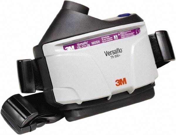 3M - Belt Mounted PAPR Motor Blower Unit - Lithium-Ion Battery, Series TR-300 - Apex Tool & Supply
