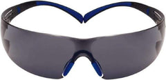 3M - Brown Lenses, Frameless Safety Glasses - Anti-Fog, Brown, Black Frame, Size Universal, Wrap Around - Apex Tool & Supply