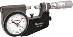 Starrett - Mechanical Indicating Micrometers Minimum Measurement (Inch): 0 Maximum Measurement (Inch): 1 - Apex Tool & Supply