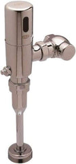 Zurn - 3/4" Spud Coupling, 1" Pipe, Urinal Automatic Flush Valve - Single Flush, 0.125 Gal per Flush, Chrome Cover, Powered by 4 AA Batteries - Apex Tool & Supply