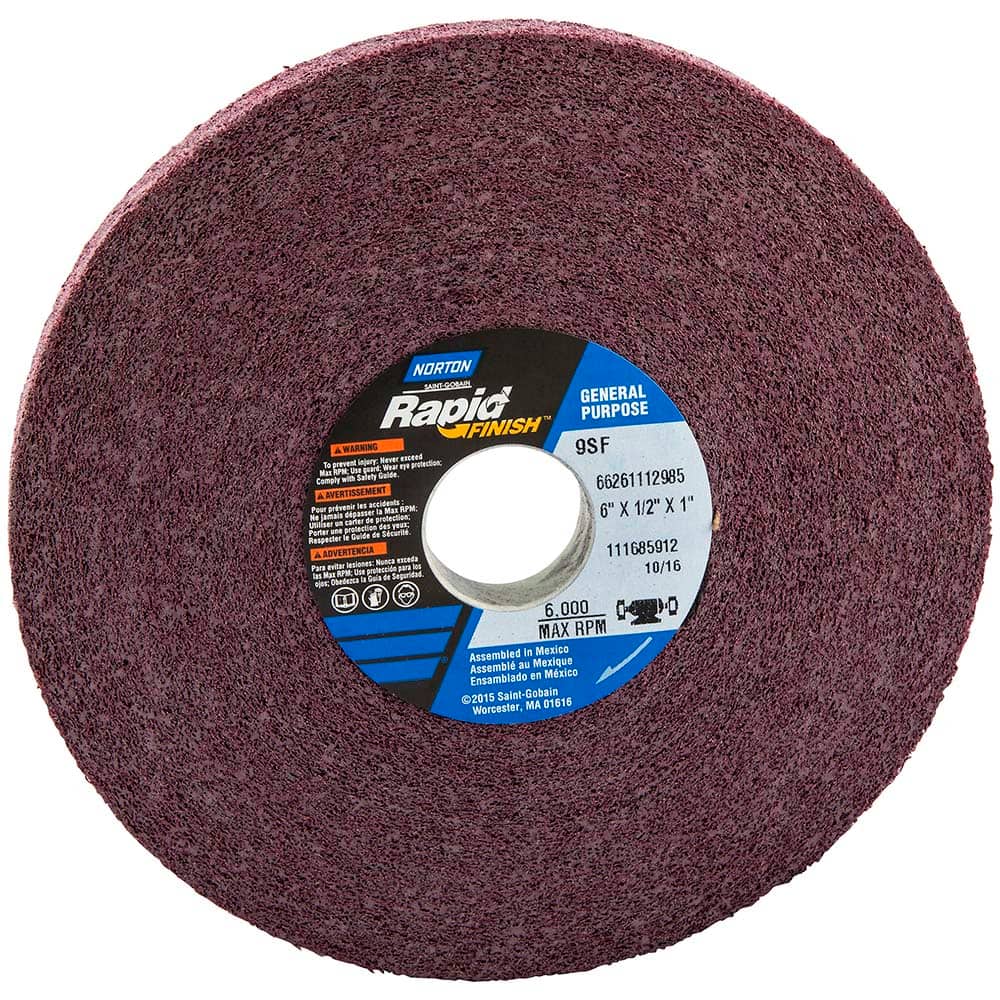 Norton - Deburring Wheels Wheel Type: Convolute Wheel Diameter (Inch): 6 - Apex Tool & Supply