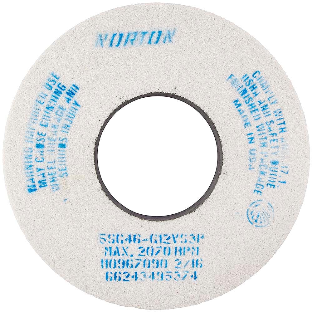 Norton - Tool & Cutter Grinding Wheels Wheel Type: Type 5 Wheel Diameter (Inch): 12 - Apex Tool & Supply