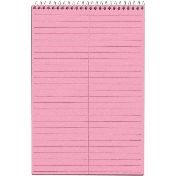 TOPS - 80 Sheet, 6 x 9", Gregg Steno Book - Pink - Apex Tool & Supply