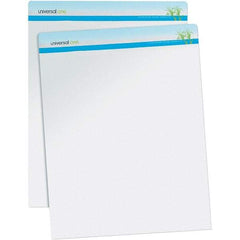 Universal One - 50 Sheet, 27 x 34", Easel Pad - White - Apex Tool & Supply