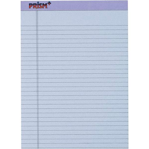 TOPS - 50 Sheet, 8-1/2 x 11-3/4", Legal/Wide (Style) Legal Pad - Pastel Orchid - Apex Tool & Supply