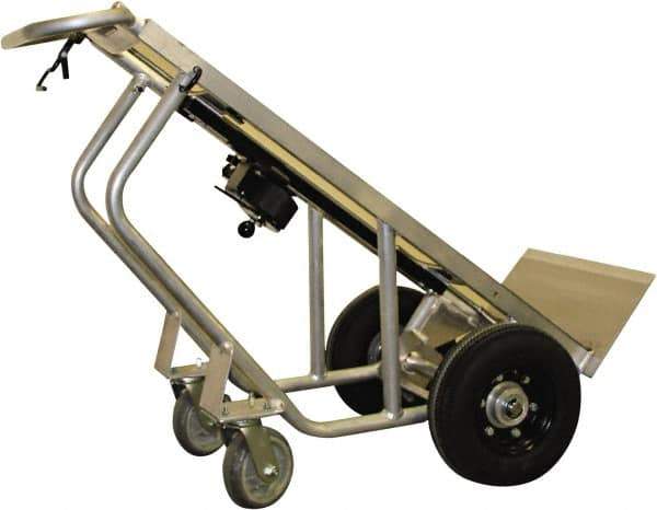 Valley Craft - 1,000 Lb Capacity 32" OAH Hand Truck - Loop Handle, Steel, Pneumatic Wheels - Apex Tool & Supply