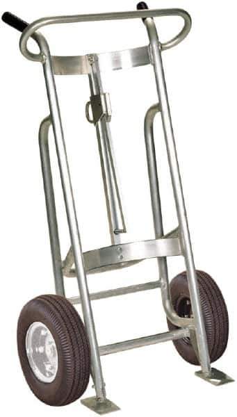 Valley Craft - 800 Lb Load Capacity, 30 & 55 Gal Drum Hand Truck - For 30 Gal & 55 Gal Drums - Apex Tool & Supply