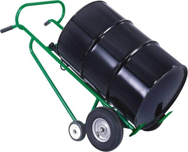 Valley Craft - 1,000 Lb Load Capacity, 30 & 55 Gal Drum Hand Truck - For 30 Gal & 55 Gal Drums - Apex Tool & Supply