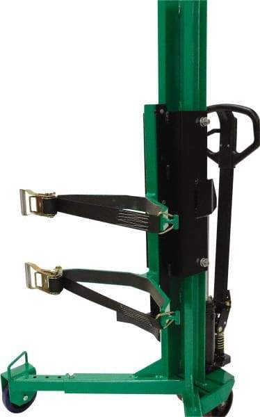 Valley Craft - 800 Lb Load Capacity, 30 Gal Drum Lifter - For 30 Gal Drums - Apex Tool & Supply