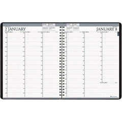 House of Doolittle - 104 Sheet, 8-1/2 x 11", Weekly Planner - Blue - Apex Tool & Supply