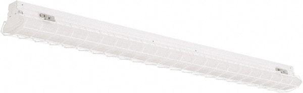 Philips - 48" Long x 3" High, Steel Light Fixture Wire Guard - For Use with PFSI Strips - Apex Tool & Supply