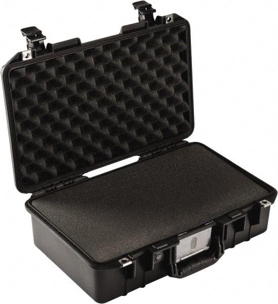 Pelican Products, Inc. - 12-51/64" Wide x 6-57/64" High, Aircase w/Foam - Black - Apex Tool & Supply