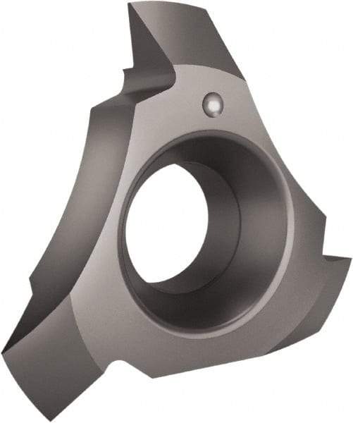Vargus - 2 to 3mm Pitch, 12-8 TPI, Internal Thread, Partial Profile 60° Standard, 11VI VTX Grade Thread Mill Insert - Carbide, TiAlN Coating - Apex Tool & Supply