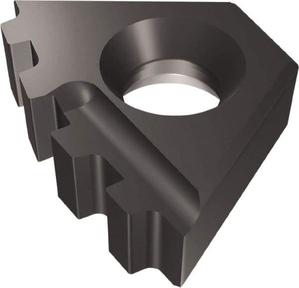 Vargus - 14DER External Right Hand 5 BUT Laydown Threading Insert - Grade VTX, TiAlN Coated Carbide - Apex Tool & Supply