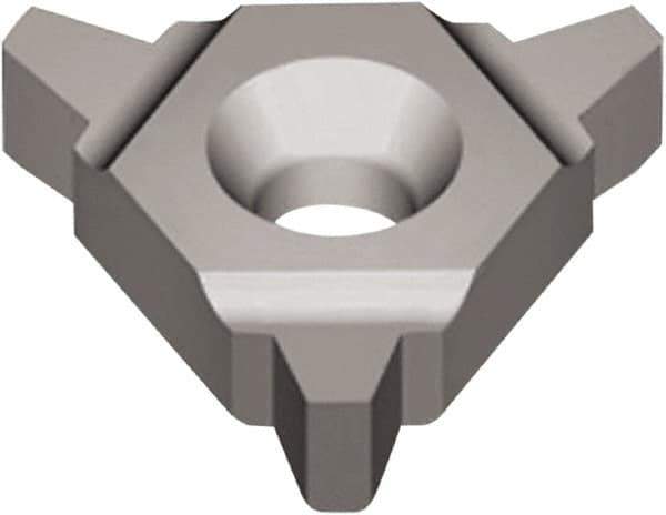 Vargus - 3mm Pitch, Internal Thread, TR Standard, 2UI VBX Grade Thread Mill Insert - Carbide, TiCN Coating - Apex Tool & Supply