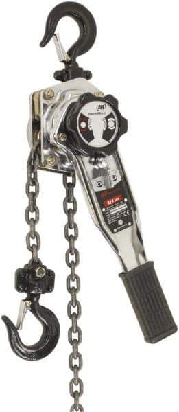 Ingersoll-Rand - 13,200 Lb Lifting Capacity, 10' Lift Height, Lever Hoist - Made from Chain, 57 Lb Avg Pull to Lift Rated Load, 2 Chains - Apex Tool & Supply