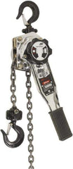 Ingersoll-Rand - 13,200 Lb Lifting Capacity, 10' Lift Height, Lever Hoist - Made from Chain, 57 Lb Avg Pull to Lift Rated Load, 2 Chains - Apex Tool & Supply