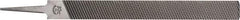 PFERD - 14" Long, Bastard Cut, Flat American-Pattern File - Single Cut, 0.34" Overall Thickness, Tang - Apex Tool & Supply