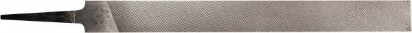 PFERD - 6" Long, Smooth Cut, Hand American-Pattern File - Double Cut, 0.16" Overall Thickness, Tang - Apex Tool & Supply