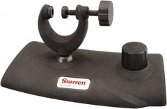 Starrett - Micrometer Stand - Use with 3206 Series Outside Micrometer Stands - Apex Tool & Supply