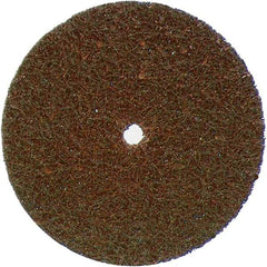 Norton - 4-1/2" Diam, Aluminum Oxide Hook & Loop Disc - Coarse Grade, Nonwoven, - Apex Tool & Supply