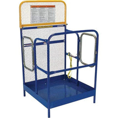 Vestil - 65" Platform - Forklift Work Platform, 1,000 Lb Capacity, 65-5/8" Platform Height, 36" Base Width x 36" Base Depth - Apex Tool & Supply