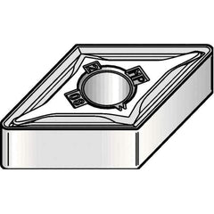 Kennametal - DNMG431 MP Grade KCM25B Carbide Turning Insert - TiOCN Finish, 55° Diamond, 1/2" Inscr Circle, 3/16" Thick, 1/64" Corner Radius - Apex Tool & Supply