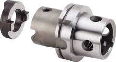 Kennametal - Series HTS, Head Connection 40, 100mm Shank Diam, Drill Body - 69.95mm Drill Body Length to Flange, KM Toolholder, 70mm Nose Diam, 148.85mm OAL, 85mm Drill Body Length, Modular Connection, Through Coolant - Apex Tool & Supply
