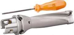 Kennametal - 76.2mm Max Drill Depth, 3xD, 25.4mm Diam, Indexable Insert Drill - Apex Tool & Supply