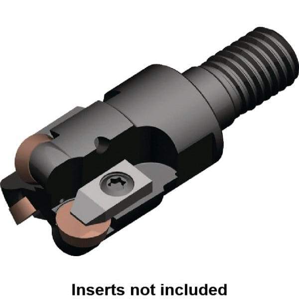 Kennametal - 20mm Cutting Diam, 0.7874" Max Depth of Cut, Modular Connection Indexable Copy End Mill - 2 Inserts, RP.N 0903.. Insert, KIPR Toolholder, Through Coolant - Apex Tool & Supply