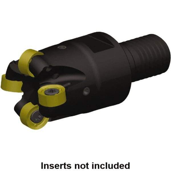Kennametal - 40mm Cutting Diam, 1.5748" Max Depth of Cut, Modular Connection Indexable Copy End Mill - 5 Inserts, RN.J 10T3M0.N.. Insert, KDR Toolholder, Through Coolant - Apex Tool & Supply