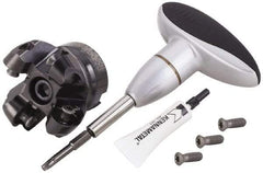 Kennametal - 63mm Cut Diam, 10mm Max Depth, 22mm Arbor Hole, 4 Inserts, RCGX 2006... Insert Style, Indexable Copy Face Mill - KSRM Cutter Style, 21,900 Max RPM, 50mm High, Through Coolant, Series Beyond Blast KSRM - Apex Tool & Supply