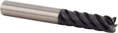 Kennametal - 20mm, 5 Flute, Single End, Solid Carbide, 2.5mm Corner Radius End Mill - 125mm OAL, 43° Helix, Right Hand Flute, 60mm LOC, Right Hand Cut - Apex Tool & Supply