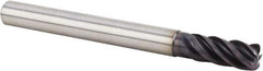 Kennametal - 20mm, 5 Flute, Single End, Solid Carbide, 0.5mm Corner Radius End Mill - 115mm OAL, 38° Helix, Right Hand Flute, 38mm LOC, Right Hand Cut, 60mm Extended Reach - Apex Tool & Supply